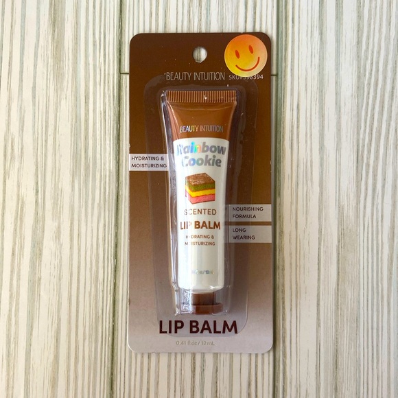 5/$10 Beauty Intuition RAINBOW COOKIE Scented Lip Balm - Picture 1 of 2